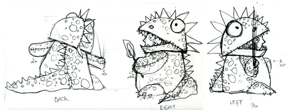 monster sketch
