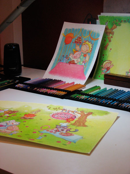 Illustrations for 'I Can Cook'