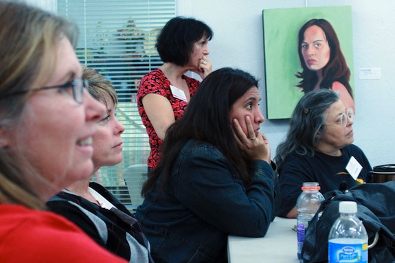 Listening attentively