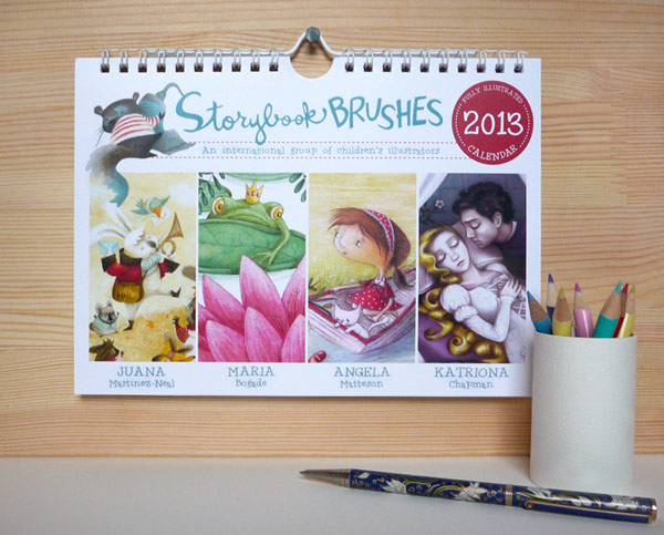 Storybook Brushes 2013 Calendar Giveaway - Wall Calendar