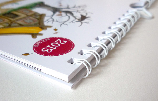 Storybook Brushes 2013 Calendar Giveaway - Detail