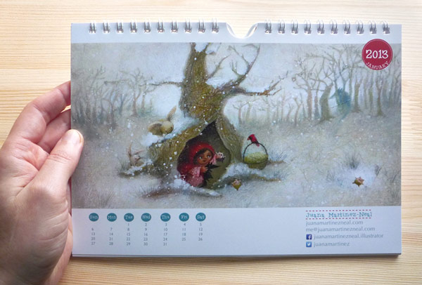 Storybook Brushes 2013 Calendar Giveaway - Month of January